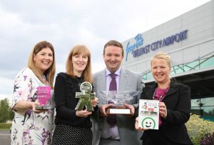 George Best Belfast City Airport is celebrating after winning three prominent awards in the last number of weeks for its ambitious and successful community and employee initiatives.