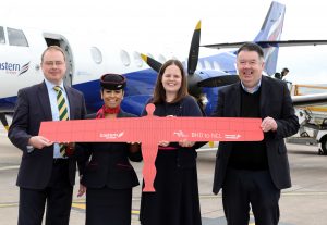 Eastern Airways today launched its new non-stop service from Belfast City Airport (BHD) to Newcastle – less than six months after the airline first entered the Northern Ireland market.