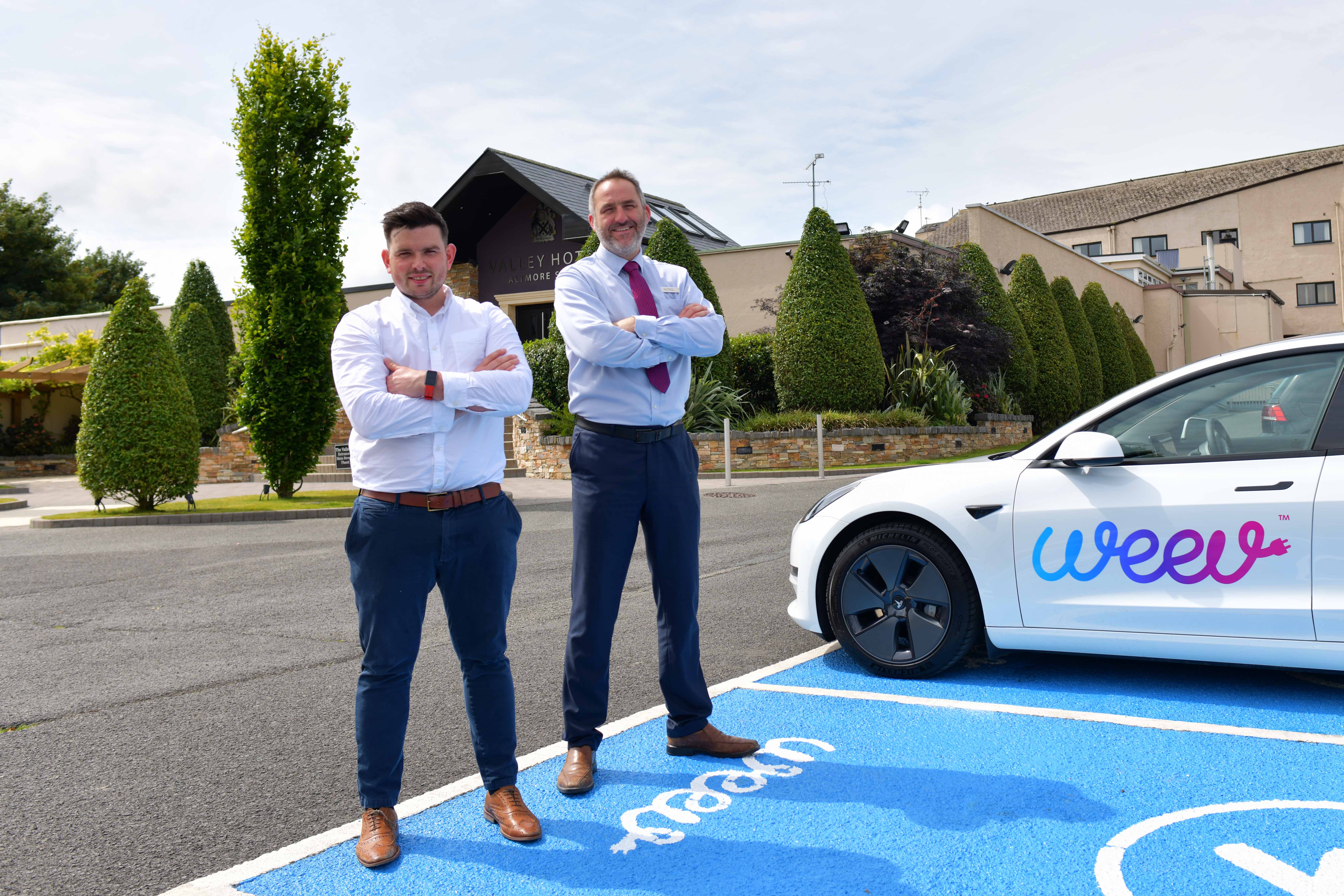 Weev networking expansion sees electric charging point at hotel
