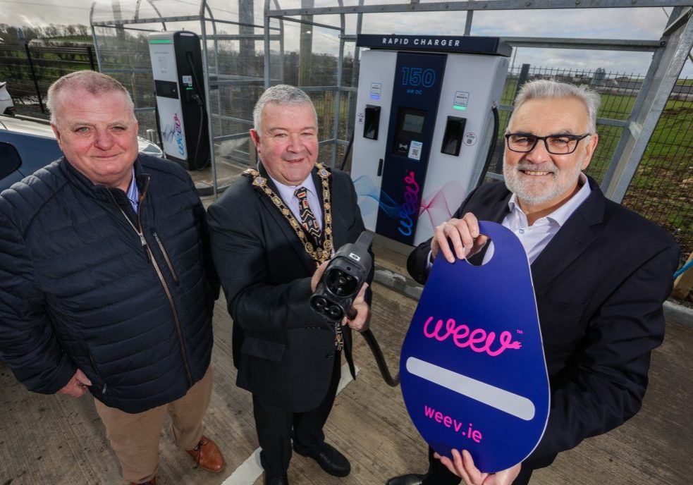 Weev unveils NI's greenest ultra-rapid charging hub